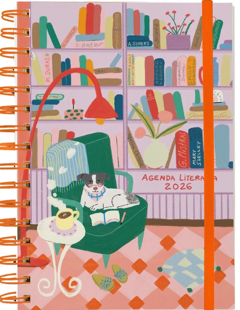 Agenda literaria 2026 Living de Pelota