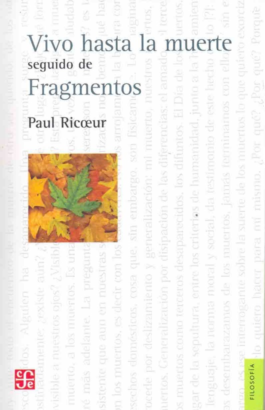 Vivo hasta la muerte-Fragmentos