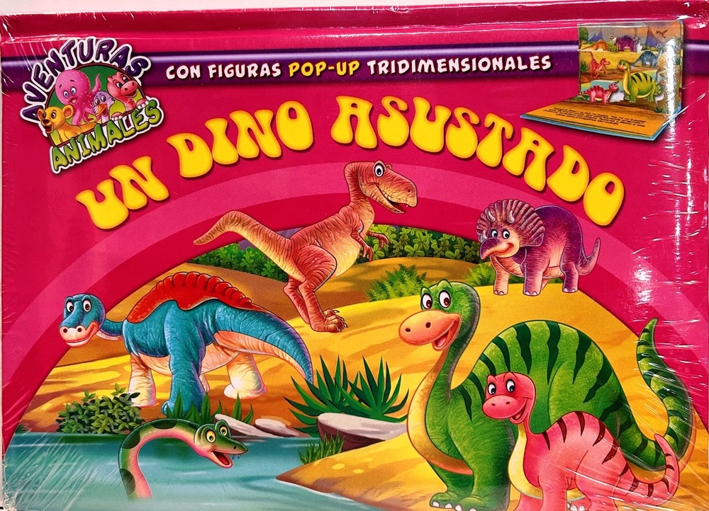 Un dino asustado