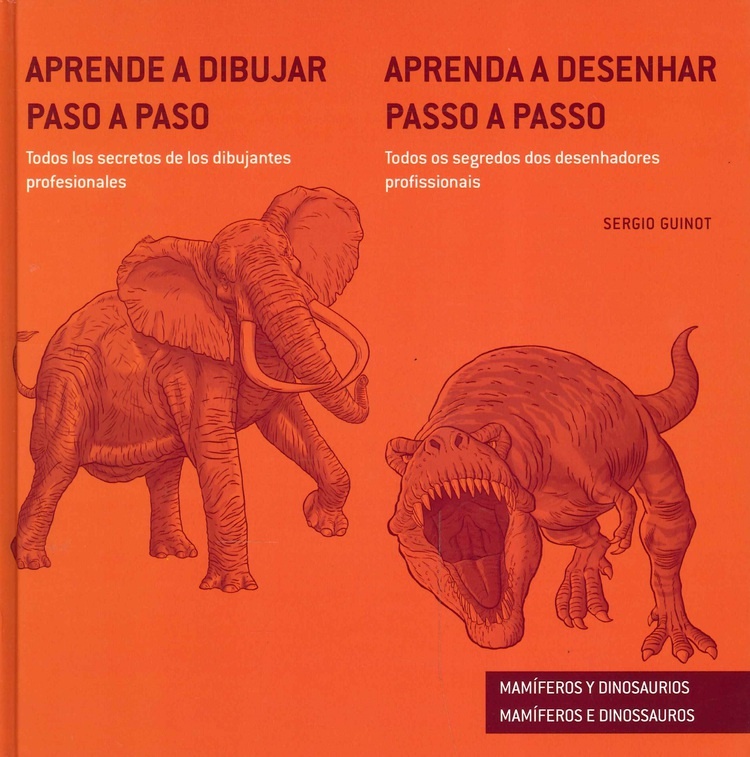 Aprenda a dibujar paso a paso mamiferos y dinosaurios