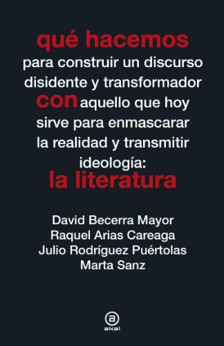 Que hacemos para construir un discurso disidente y transformador con aquello que hoy sirve para enma