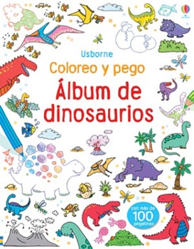 Album De Dinosaurios - Coloreo Y Pego