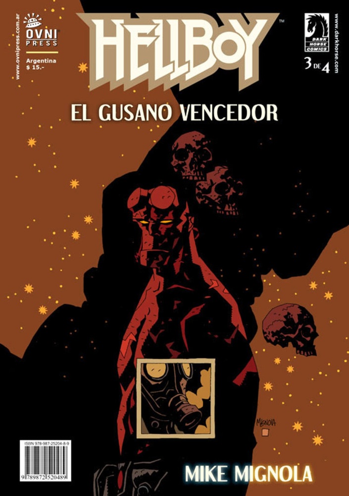 Hellboy gusano vencedor vol 3