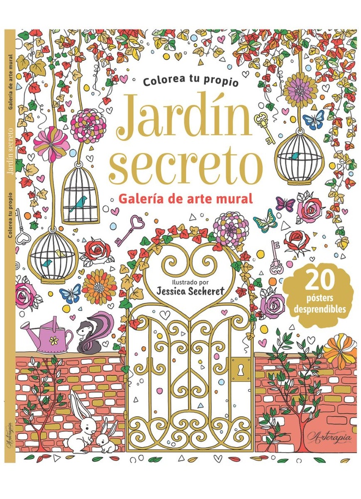 Colorea tu propio jardin secreto