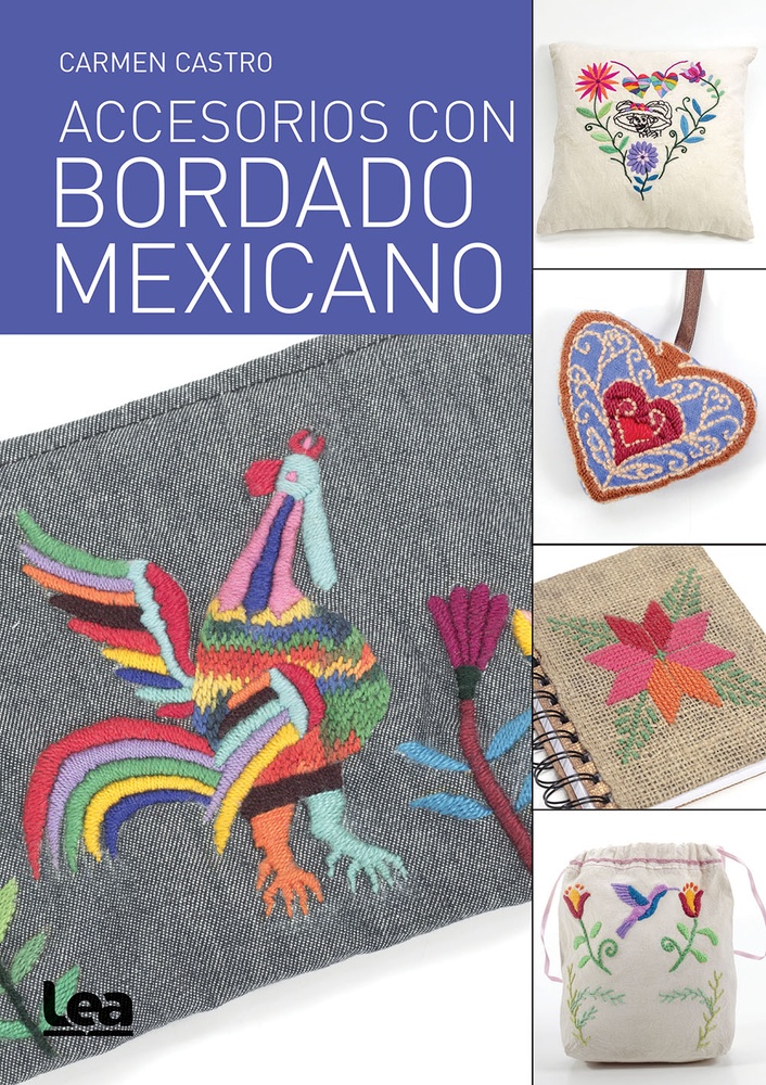 Accesorios con bordado mexicano