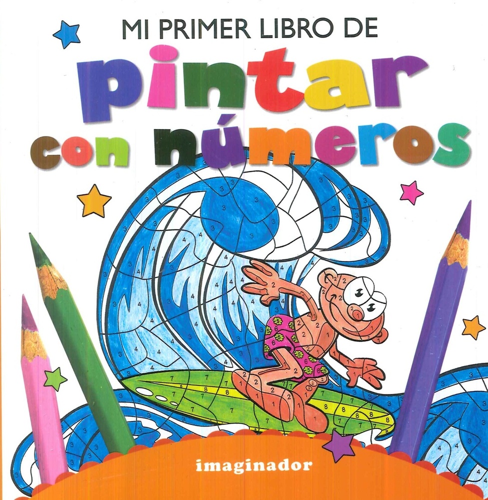 Mi primer libro de pintar con numeros
