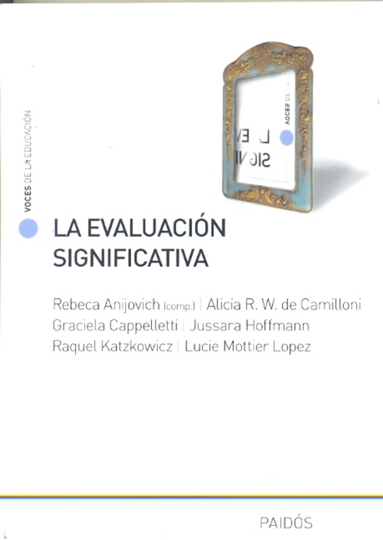 La Evaluacion significativa