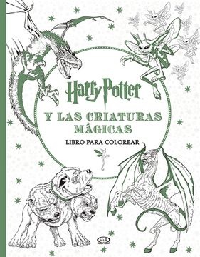Harry Potter y las criaturas magicas. Libro para colorear