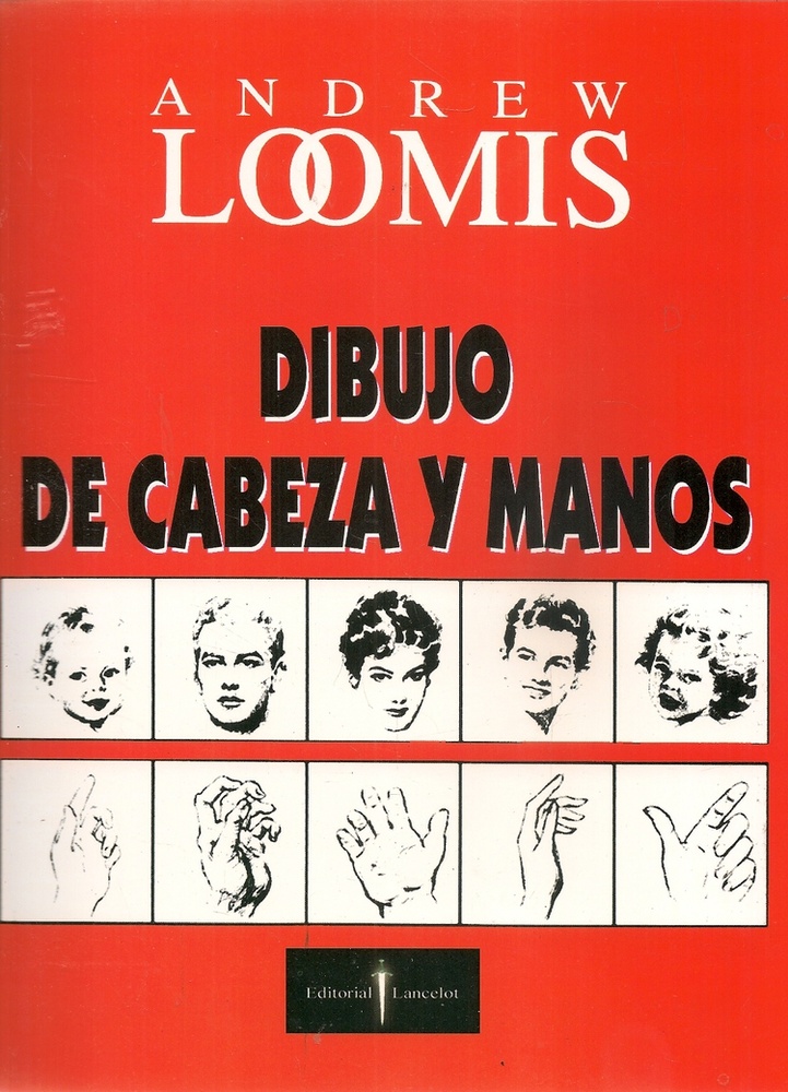 Dibujo de cabeza y manos