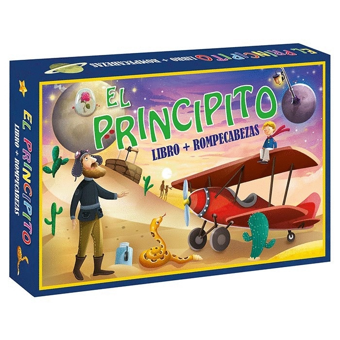 El Principito: Libro + Rompecabezas