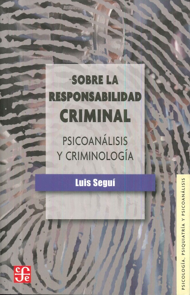 sobre la responsabilidad criminal