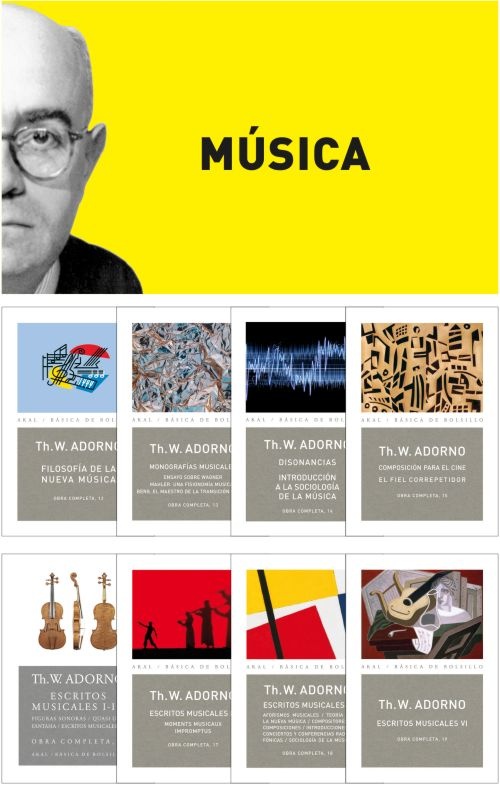 Obra completa Adorno - Lote musica