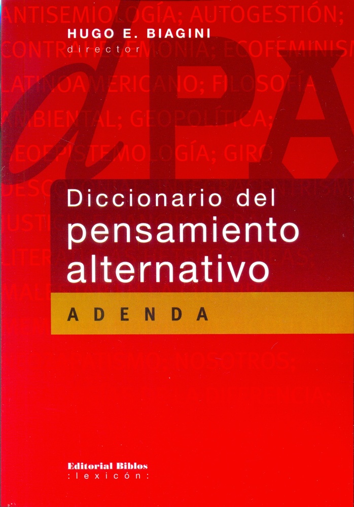 Diccionario del pensamiento alternativo