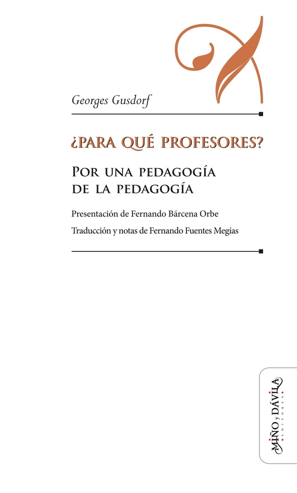 Para que profesores?