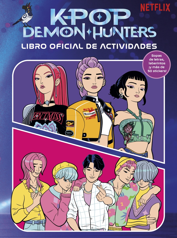 K-pop demon hunters: libro oficial de actividades