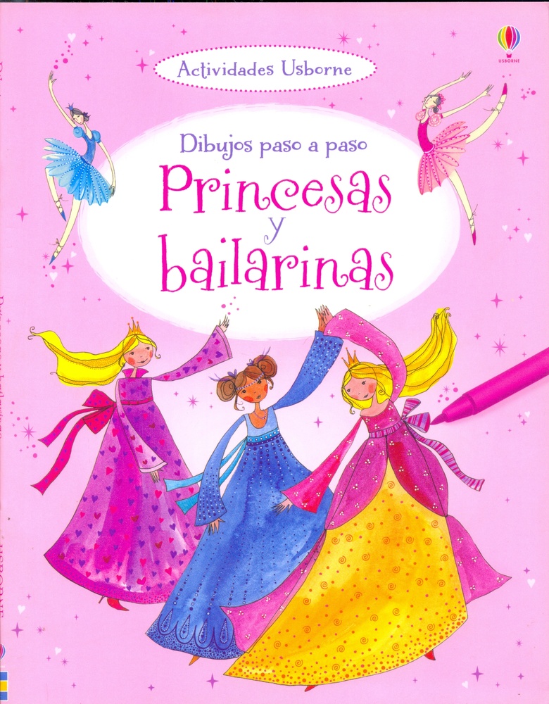 Dibujos paso a paso Princesas y bailarinas