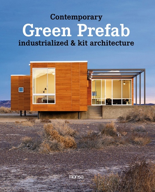 Contemporary Green prefab. Industrialized & kit architecture