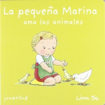 La pequeña marina ama los animales