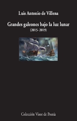 Grandes galeones bajo la luz lunar