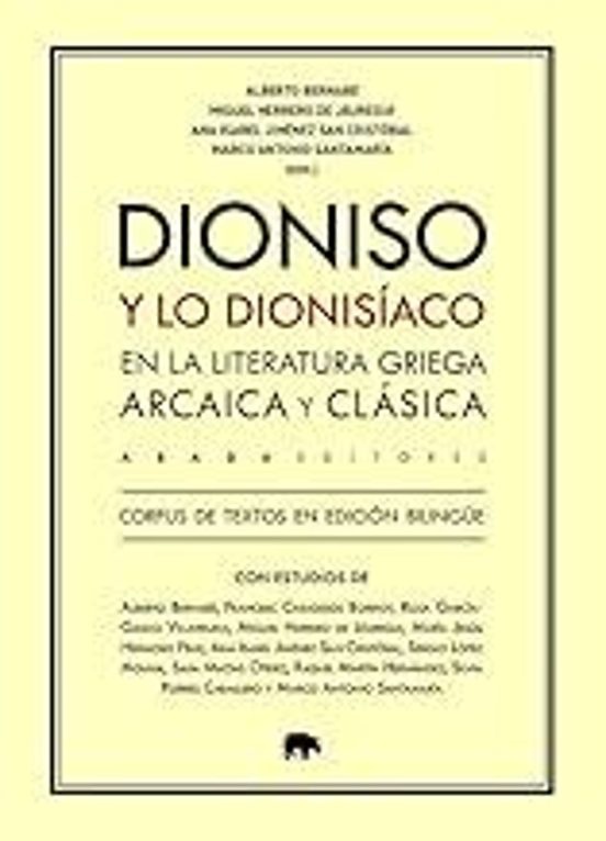 Dioniso y lo dionisíaco en la literatura griega arcaica y clasica