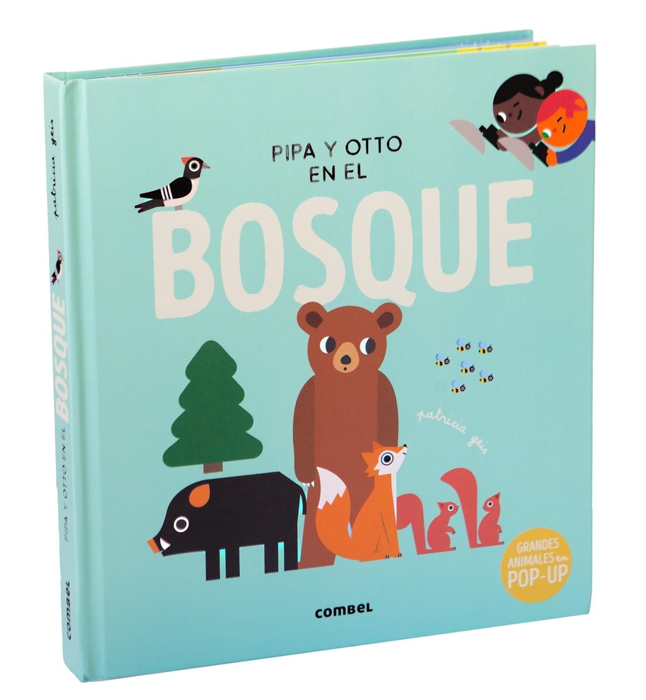 Pipa y otto en el bosque. Libro pop-up