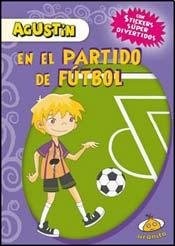 Agustin en el partido de futbol