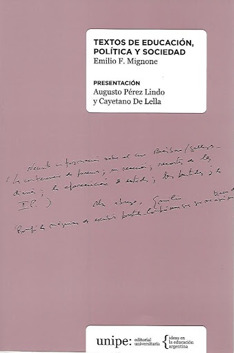 Textos de educacion, politica y sociedad