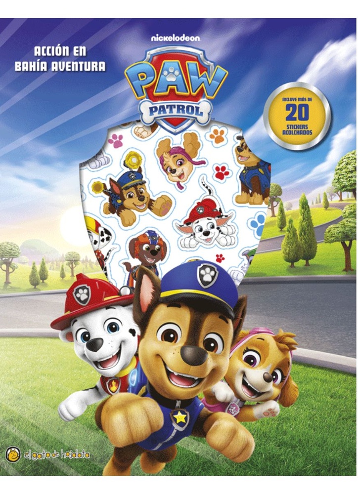 Acción en bahía aventura (paw patrol)