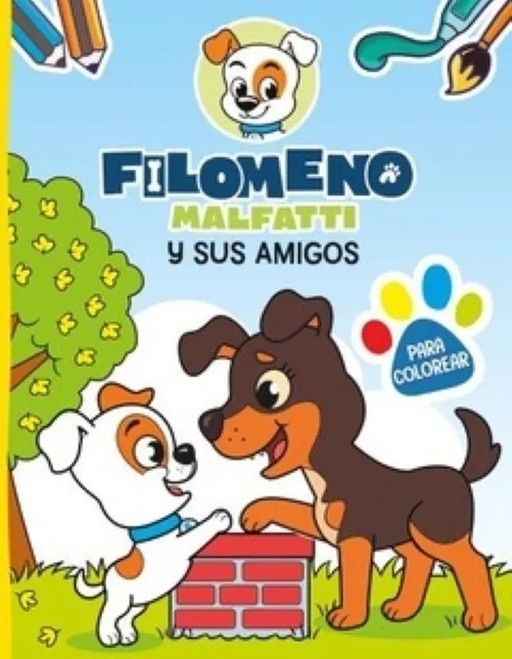 Filomeno malfatti y sus amigos: libro para colorear