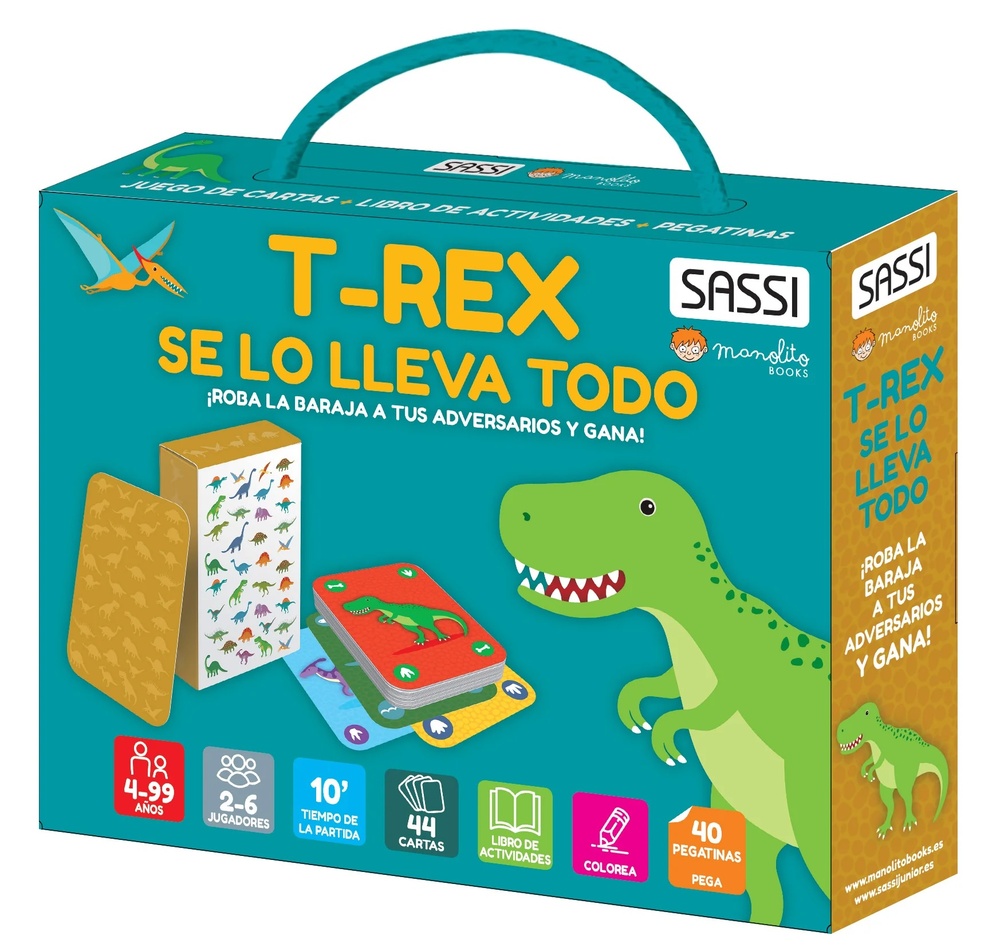 Card games -t-rex se roba todo