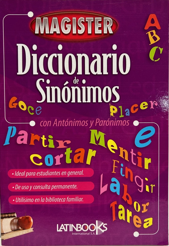 Dicc. magister sin/ant/paronimos n/vers