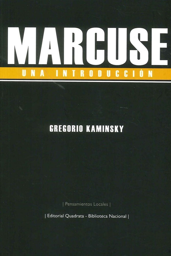 Marcuse. Una introduccion