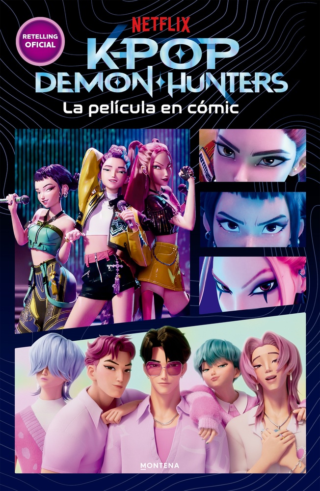 Kpop demon hunters: la pelicula en comic