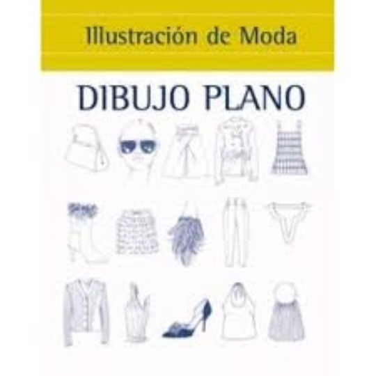 Ilustracion De Moda: Dibujo Plano