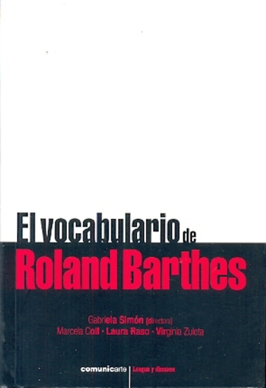 el Vocabulario de Roland Barthes