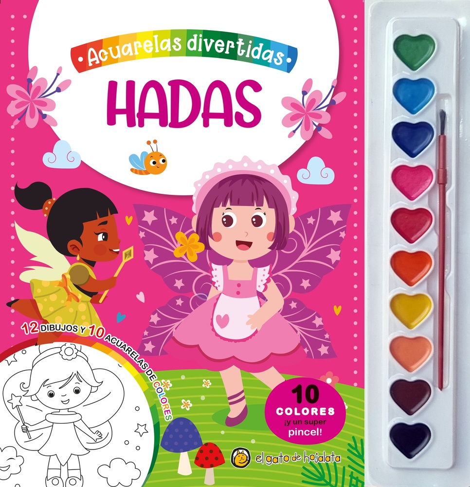 Acuarelas Divertidas - Hadas