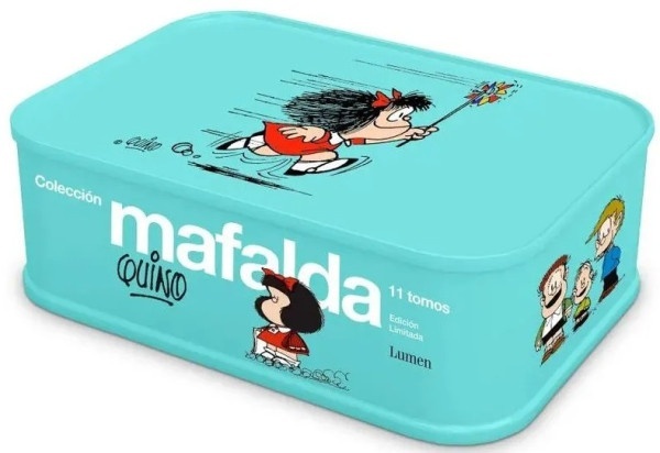 Coleccion mafalda. 11 tomos en una lata
