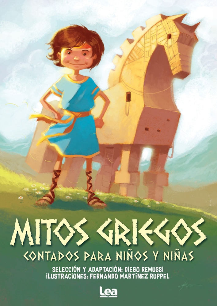 Mitos griegos contados para niños y niñas