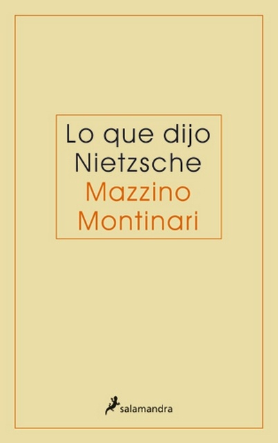 Lo que dijo nietzsche