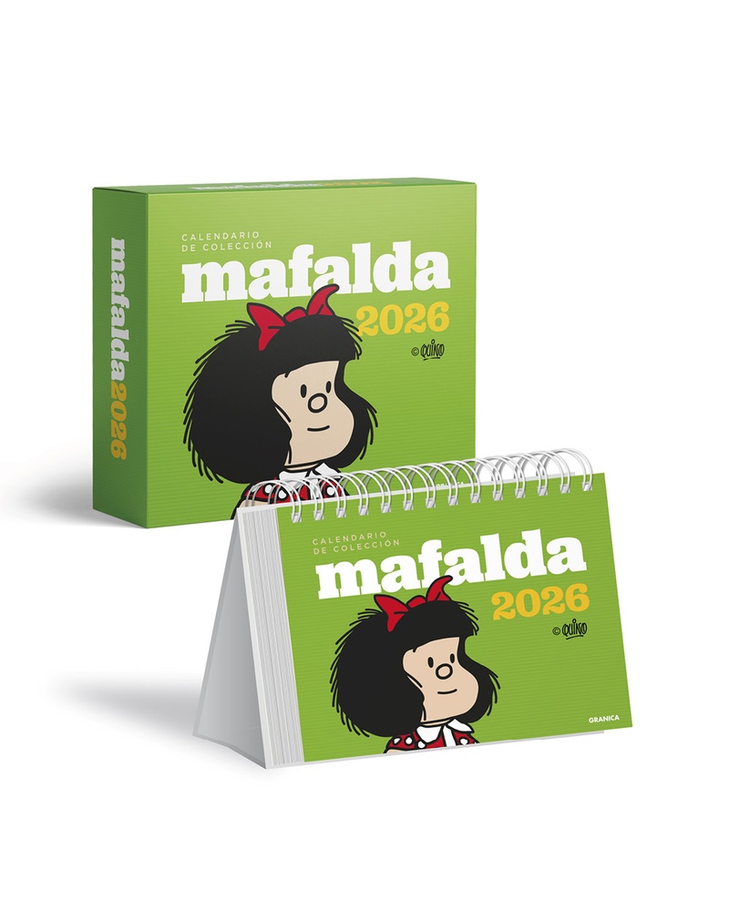 Mafalda 2026 calendario de colección