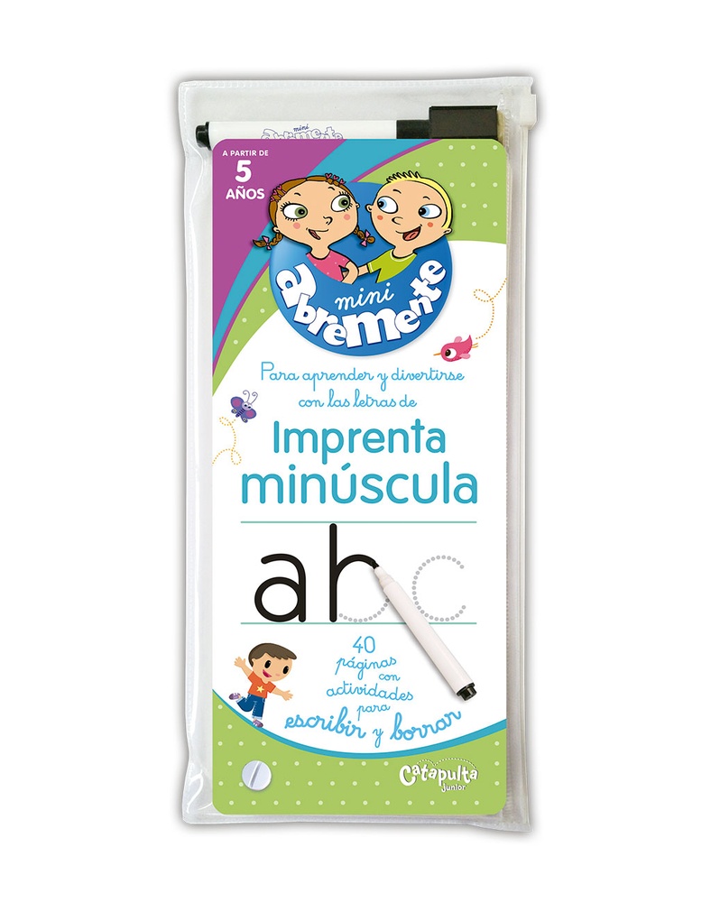 Mini abremente. Imprenta minuscula