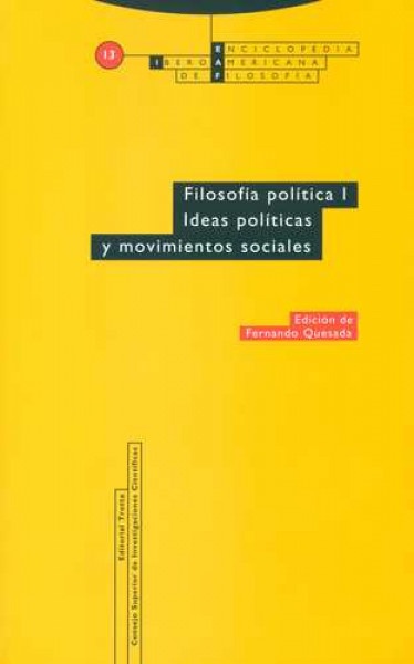 Filosofía política I. Ideas políticas y movimientos sociales