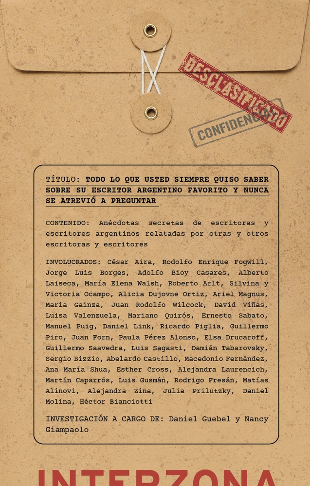Todo lo que usted siempre quiso saber sobre su escritor argentino favorito y nunca se atrevió a preg