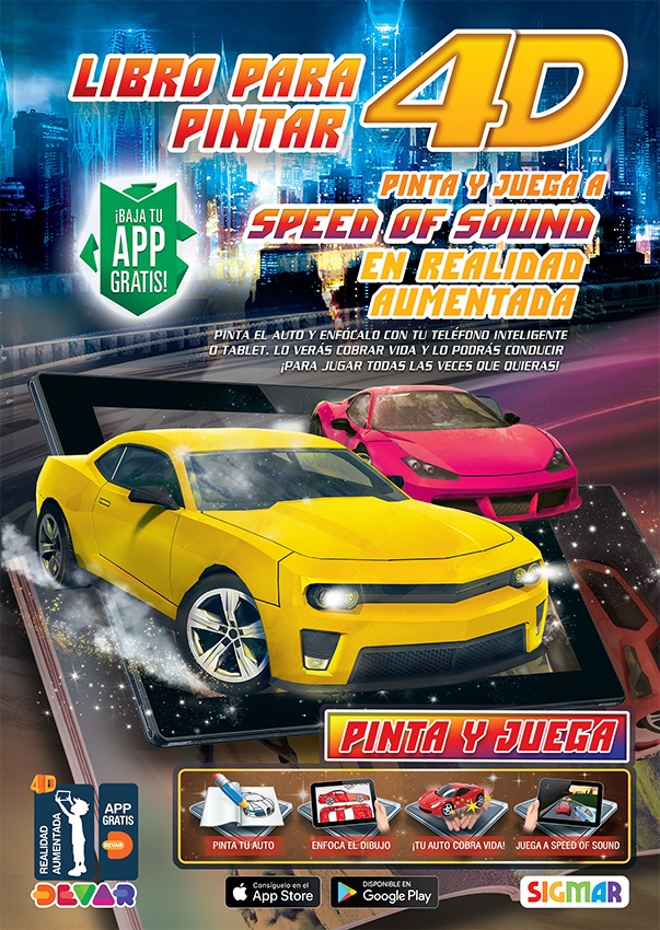 Pinta y juega a Speed of Sound