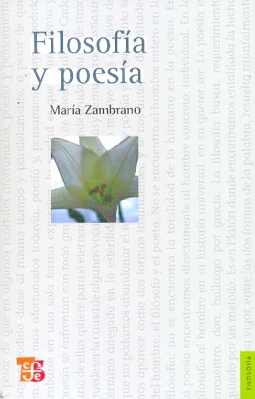 Filosofia y poesia
