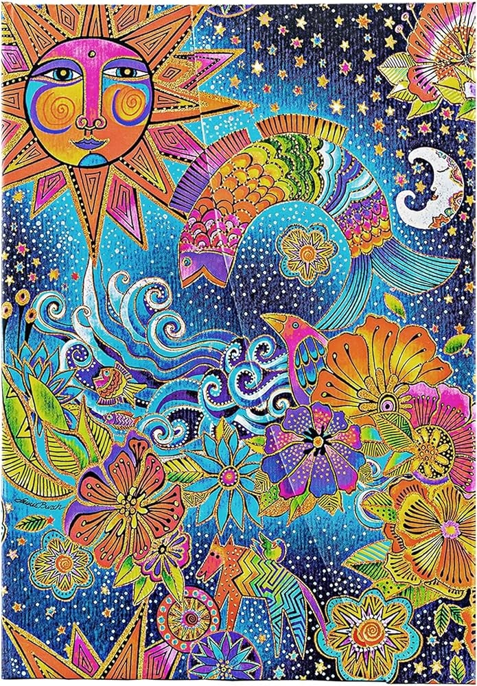 Magia celeste midi-rayado