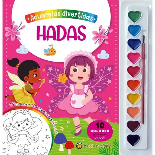 Acuarelas Divertidas - Hadas