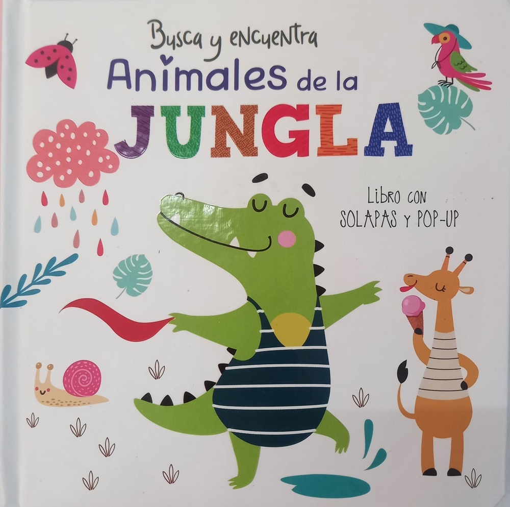 Busca y encuentra - Animales de la jungla