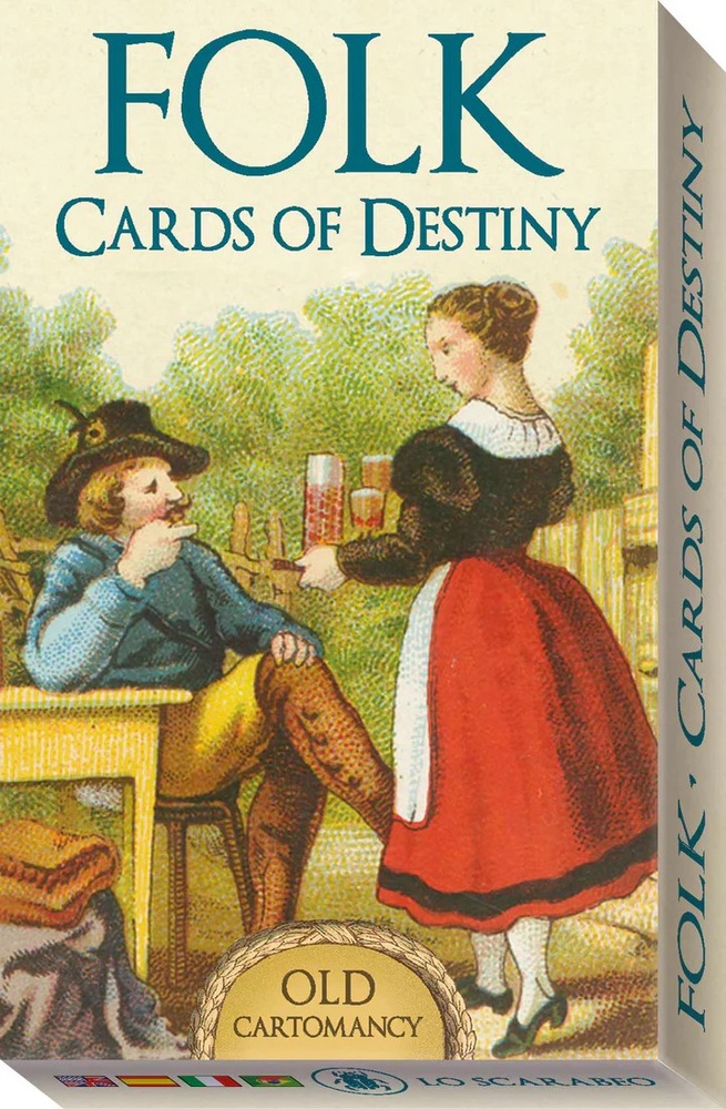 Tarot folk cards of destinity