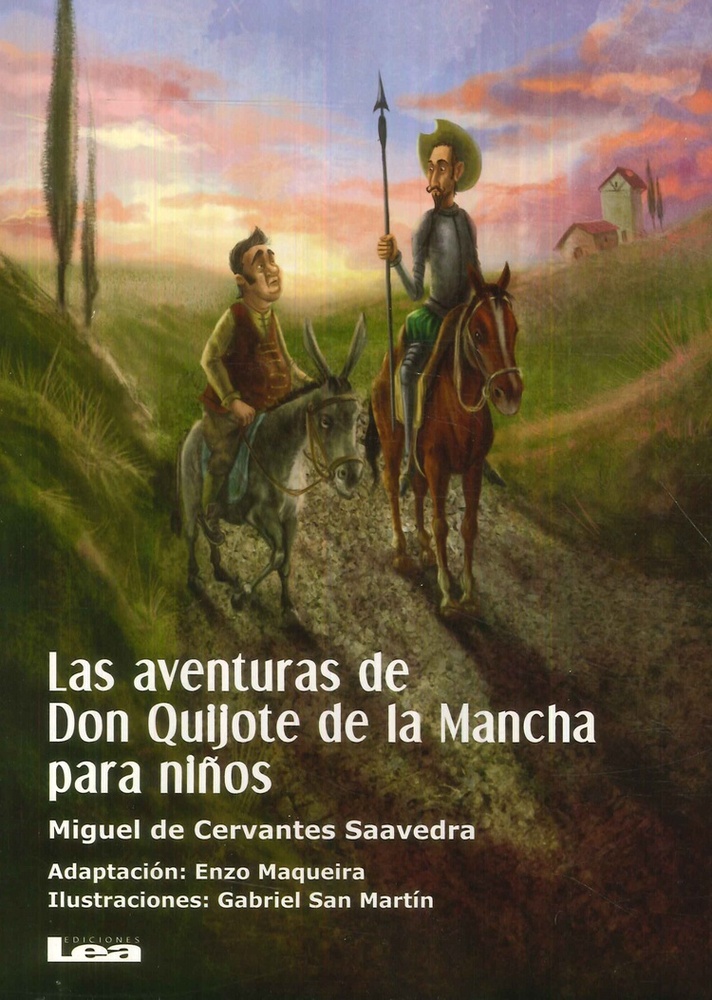 Las Aventuras de Don Quijote de la Mancha para niños
